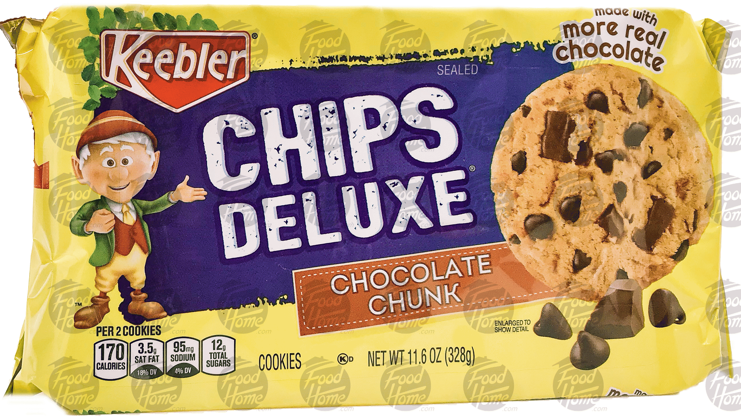 Keebler  choclate chunk deluxe chips, wrapper Full-Size Picture